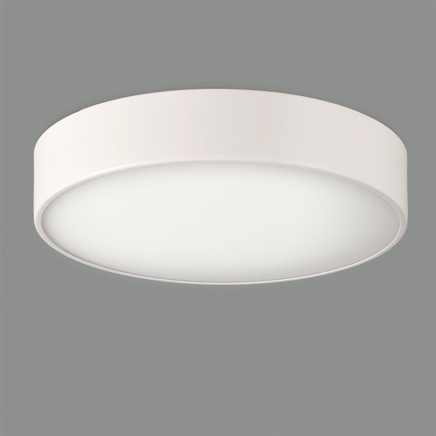 ACB Dins Plafón 395/32 Blanco Liso, LED 24W 2520lm, CRI90 I IP44, LED integrado, Kelvin 2700K-3000K Slide Switch P0395270B