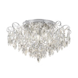 EGLO Fenoullet Plafón acero cristal cromo claro 39521