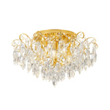 EGLO Fenoullet 1 Plafón acero cristal latón claro 39602