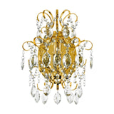 EGLO Fenoullet 1 Lámpara de pared acero cristal latón claro 39604