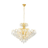 EGLO Fenoullet 1 Lámpara de techo colgante acero cristal latón claro 39606