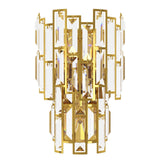 EGLO Calmeilles Lámpara de pared acero cristal latón claro 39615