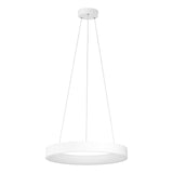 EGLO Campo Rosso Lámpara de techo colgante LED regulable acero plástico blanco blanco 39688