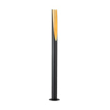 EGLO Prebone Lámpara de pie LED aluminioacero negrooro 39759