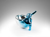 Figura decorativa Schuller Cuenco Rabbit azul y plata 19cm 398169 - imagen 7