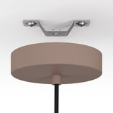 EGLO Gaetano 2 Lámpara de techo colgante acero acerocristal color mokka color mokkadoradonegro-tra 39948