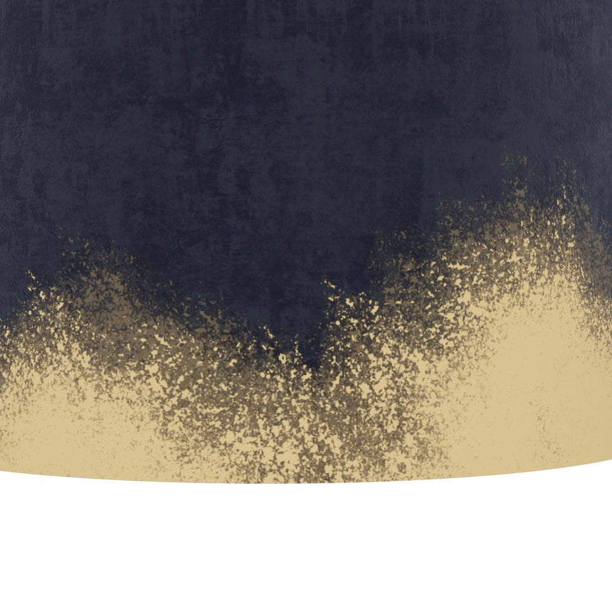 EGLO Casuarita Lámpara de techo colgante acero textil negro azuldorado 39974