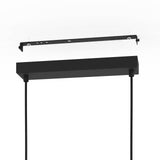 EGLO Altamira Lámpara de techo colgante LED acero plástico negrolatón blanco 39985