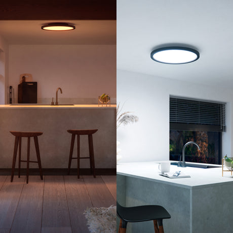 Philips Hue Panel LED Aurelle negro White Ambiance 21W 6500K 2450lm 8720169329072 - imagen 4