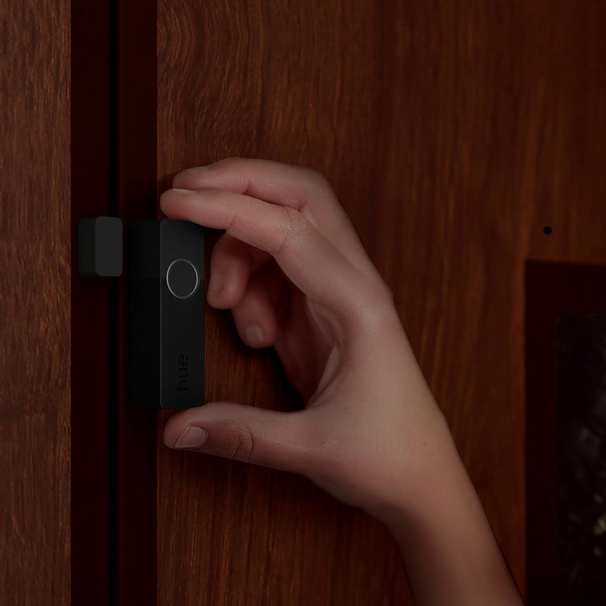 Philips Hue Security Sensor de contacto Secure negro 0W (2 uds) 87195