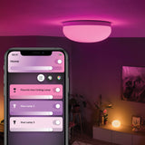 Philips Hue White and Color Ambiance Plafón flourish blanco RGBW 33W 2250lm 8719514343504 - imagen 3