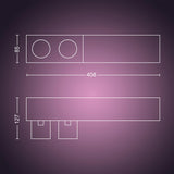 Philips Hue White and Color Ambiance Foco 2 luces Centris negro RGBW 11W 1630lm 8720169318311 - imagen 9