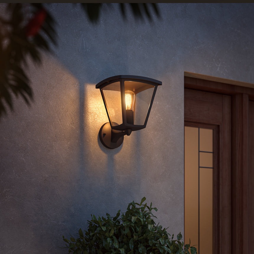 Philips Hue Aplique de pared inara negro White Ambiance 7W IP44 871951438851200 550lm - imagen 3