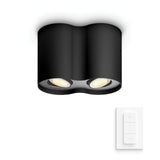Philips Hue Foco 2 luces Pillar negro White Ambiance 6W 6500K 871951433842500 350lm - vista alternativa
