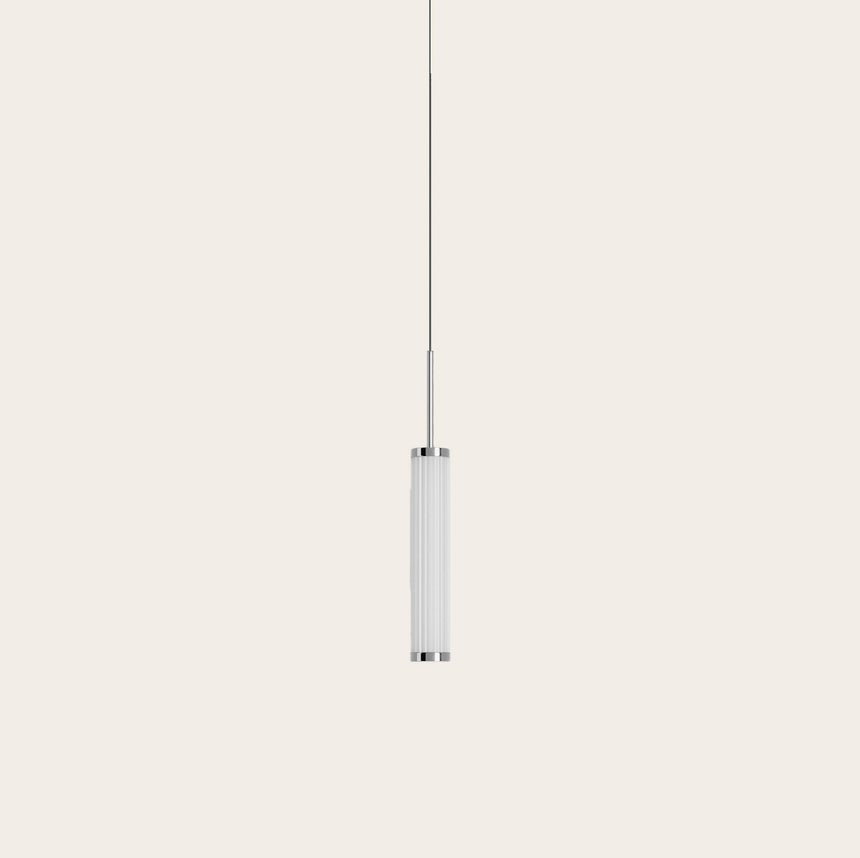 Lámpara colgante Aromas Numu LED acero C1343