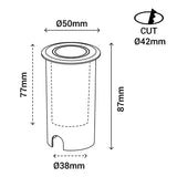 Sulion Oko Empotrable exterior IP65 2W - OKO 400005