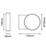 Sulion Naya Aplique IP54 12W - NAYA 400045