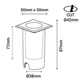 Sulion Inma Empotrable exterior IP65 2W - INMA 400105