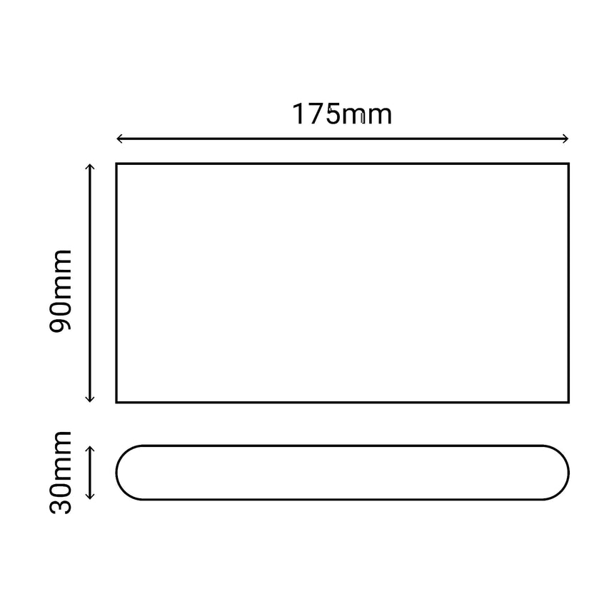 Sulion New Era Aplique LED IP54 2L - NEW ERA 400206