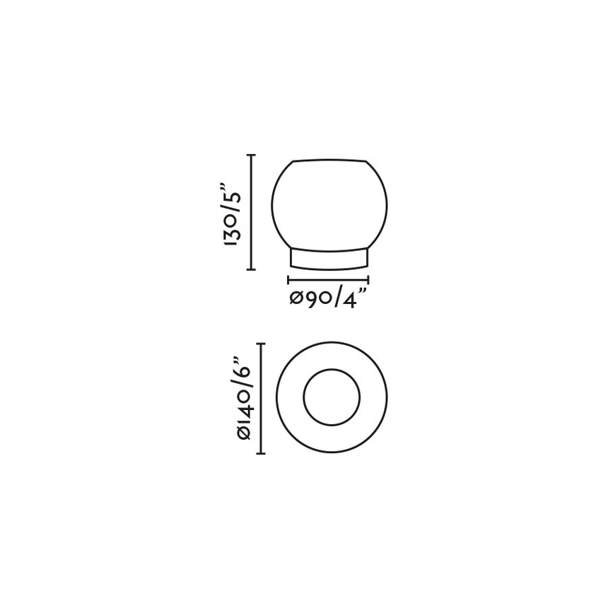 Lámpara de mesa Faro Moy LED negro mate 2700K 40065