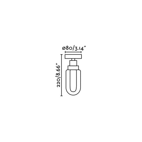 Faro 40077 - Dibujo técnico