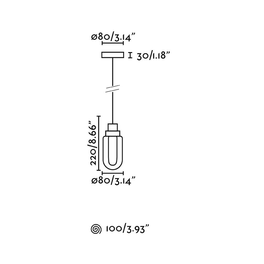 Faro 40078 - Dibujo técnico