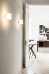 Lámpara de pared aplique Faro Moy LED 3000K IP44 oro satinado — ref. 40090 (2)