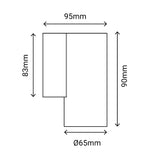 Sulion Rega Aplique 1xGU10 IP54 - REGA  400901