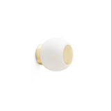 Lámpara de pared aplique Faro Moy LED 3000K IP44 oro satinado — ref. 40090 (1)