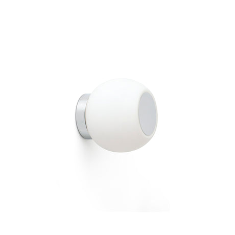 Lámpara de pared aplique Faro Moy LED 3000K IP44 cromo — ref. 40091 (1)