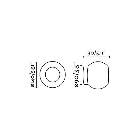 Faro 40091 - Dibujo técnico