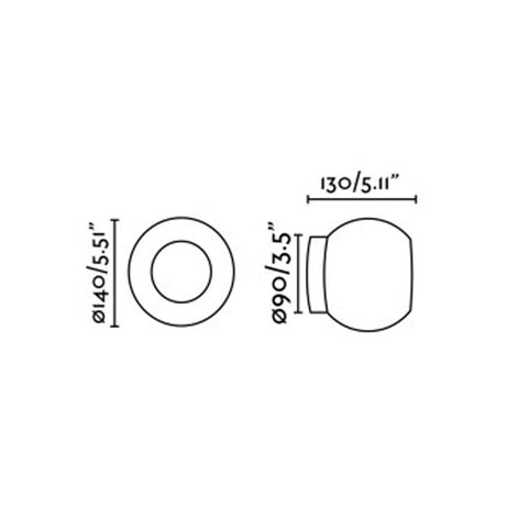 Faro 40093 - Dibujo técnico