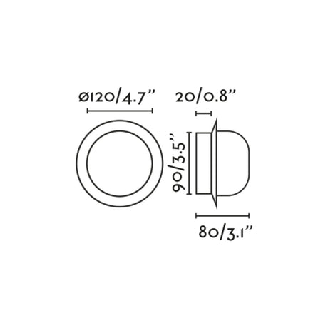 Faro 40095 - Dibujo técnico