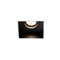 Downlight empotrable de techo Faro Hyde sin marco GU10 IP20 negro mate — ref. 40113 (1)