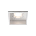 Downlight empotrable de techo Faro Hyde GU10 blanco mate IP44 40116