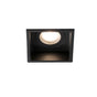 Downlight empotrable de techo Faro Hyde GU10 IP44 negro mate — ref. 40117 (1)