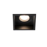Downlight empotrable de techo Faro Hyde GU10 IP44 negro mate — ref. 40117 (1)