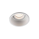Downlight empotrable de techo Faro Hyde GU10 blanco mate IP20 40118