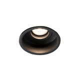 Downlight empotrable de techo Faro Hyde GU10 IP20 negro mate — ref. 40119 (1)