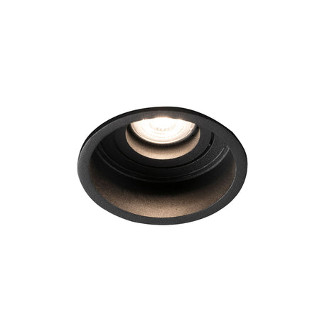Downlight empotrable de techo Faro Hyde GU10 IP20 negro mate — ref. 40119 (1)