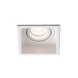 Faro HYDE SQ Lámpara empotrable blanco cuadrado orientable 40120