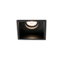 Downlight empotrable de techo Faro Hyde con marco GU10 IP20 negro mate — ref. 40121 (1)