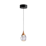 Lámpara de techo colgante Schuller Corina 1 luz negro y cobre 3000K ambiente