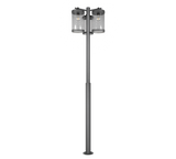 Poste de exterior Trio Sambesi antracita E27 IP44 Ø51cm 240cm 404160342