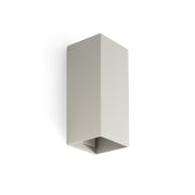 Lámpara de pared aplique Faro Lune 2 luces GU10 gris 40548