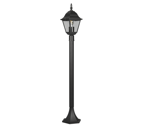 Baliza de exterior Trio Livenza LED negro mate 2700K IP44 100cm 405760132
