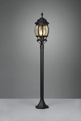 Baliza de exterior Trio Elvo LED negro mate 2700K IP44 100cm 406960132