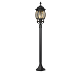 Baliza de exterior Trio Elvo negro mate IP44 100cm 406960132