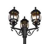 Baliza de exterior Trio Elvo LED negro mate 2700K IP44 240cm 406960332
