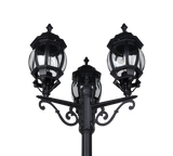 Baliza de exterior Trio Elvo LED negro mate 2700K IP44 240cm 406960332